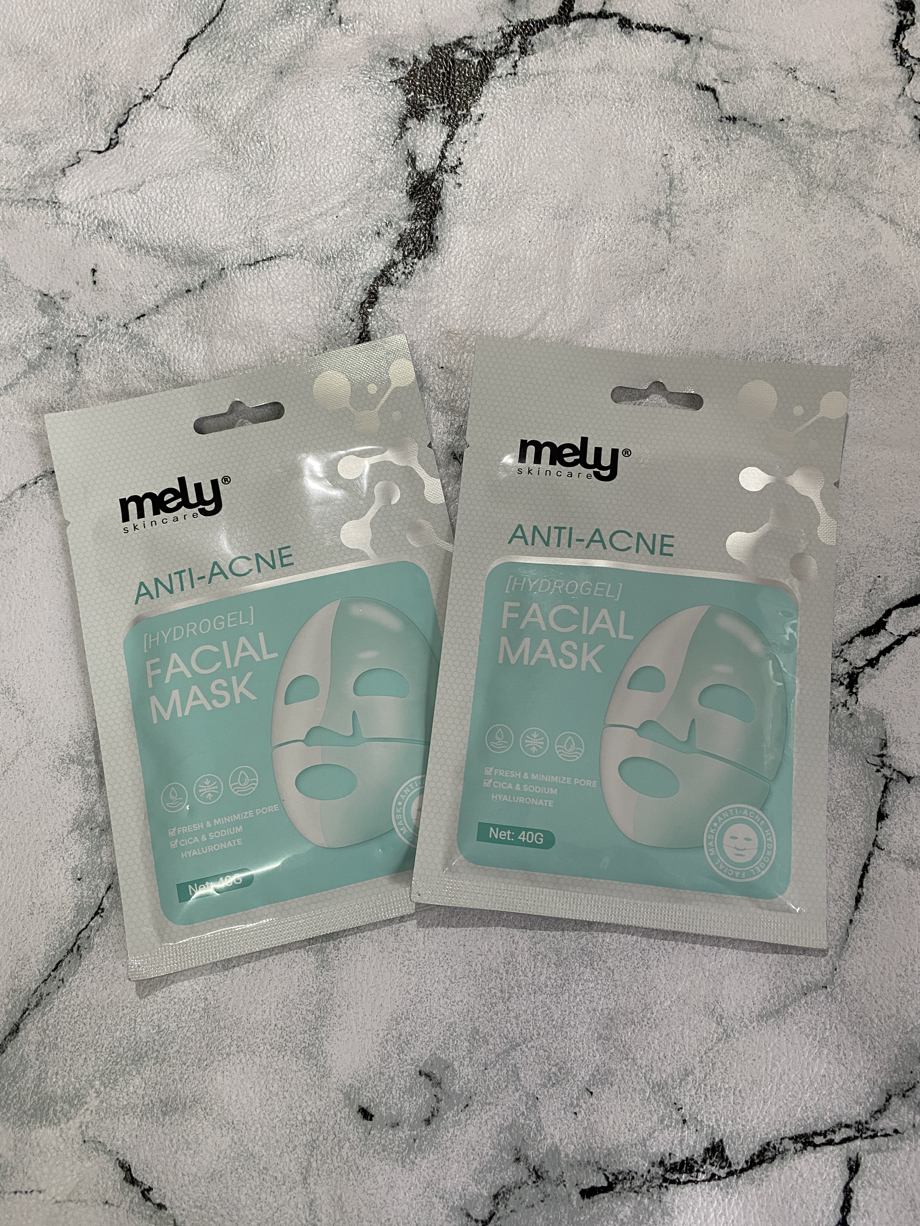Mascarilla facial colágeno anti-acné 