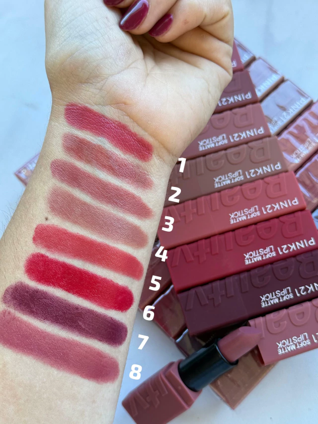 Labial en barra soft matte Pink 21