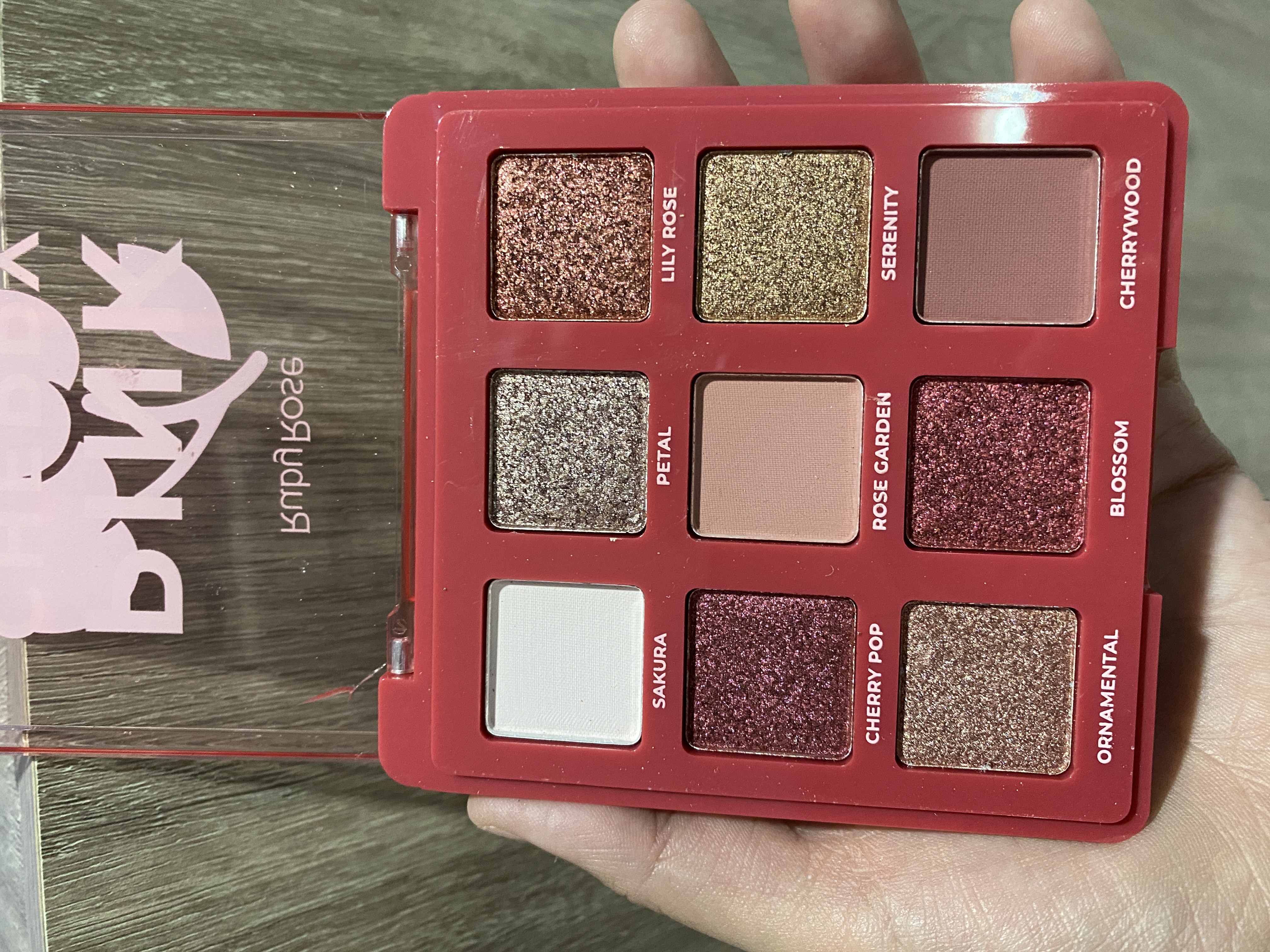 Paleta de Sombras Pink Cherry Ruby Rose 🍒