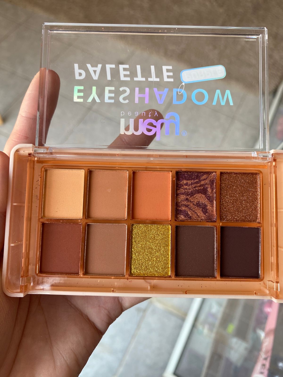 Paleta de sombras Mely 