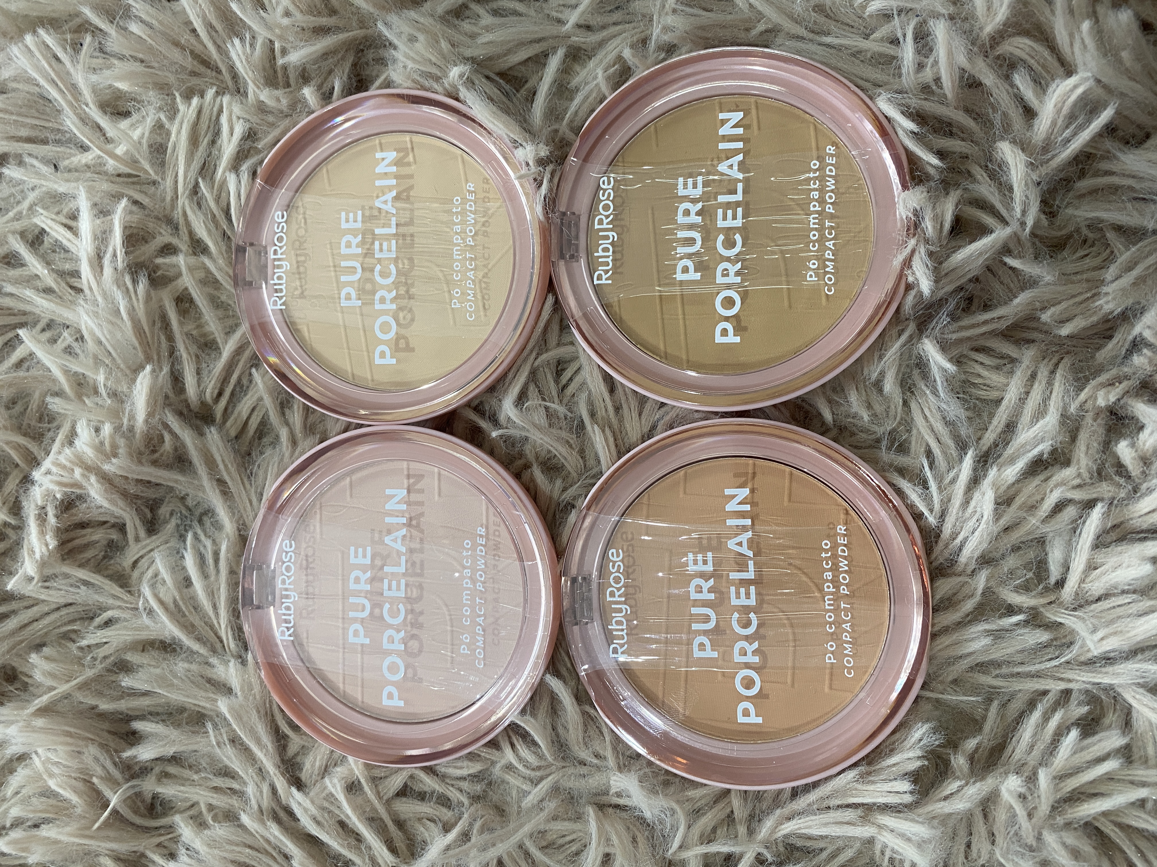 Polvo Compacto Puré Porcelain Ruby Rose 💕