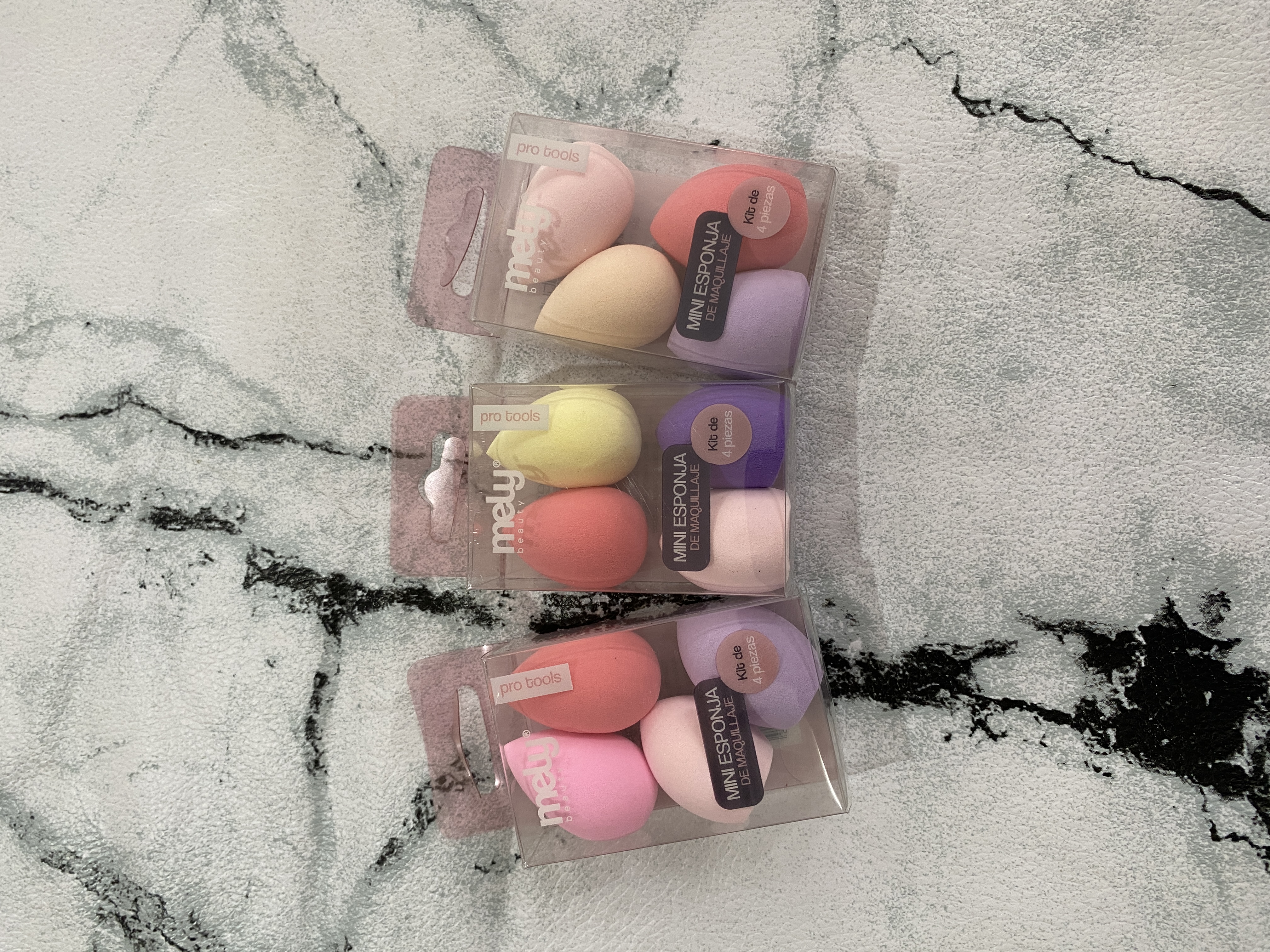 Mini esponjas x4 Mely