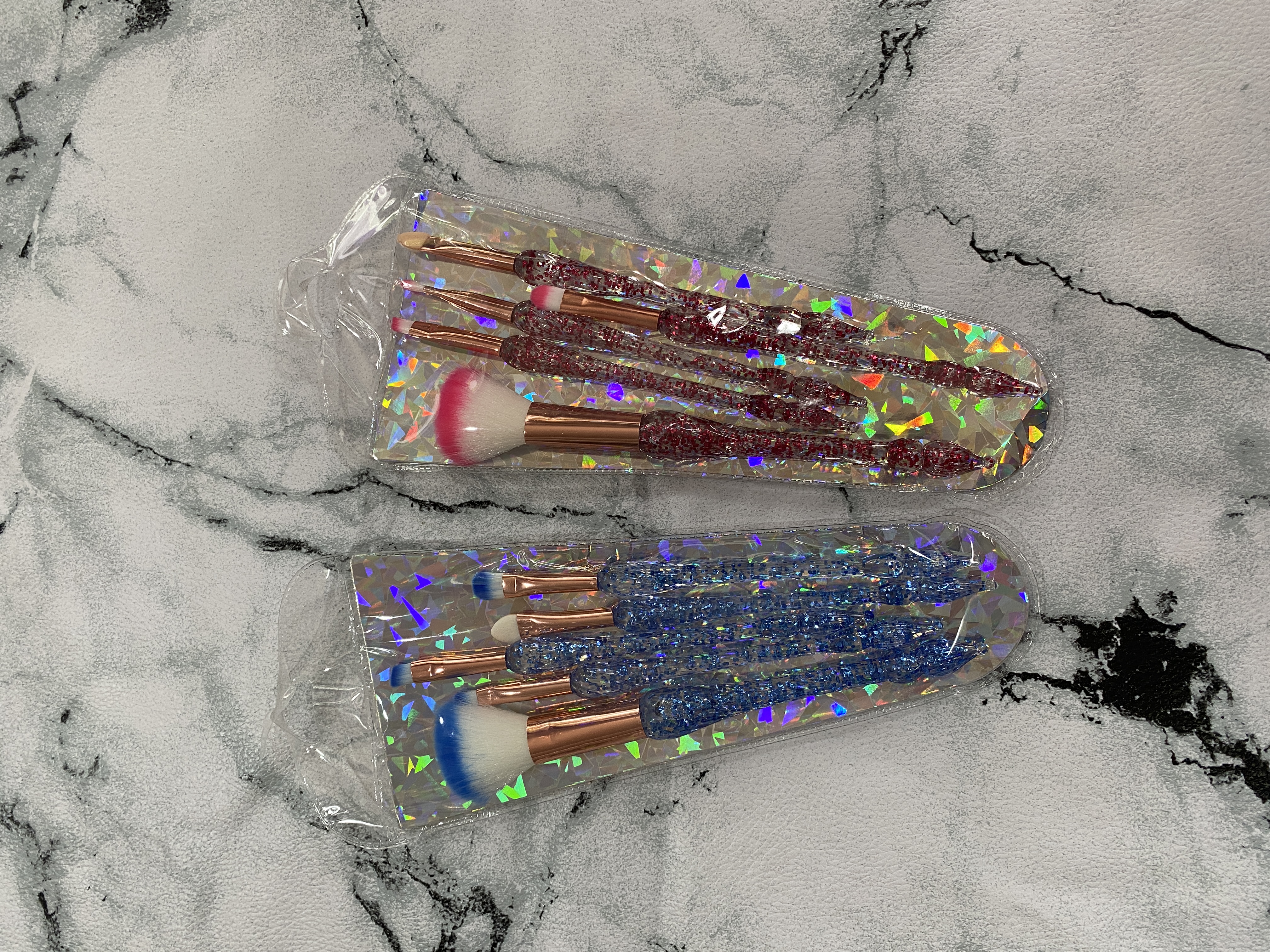 Brochas x5 glitter