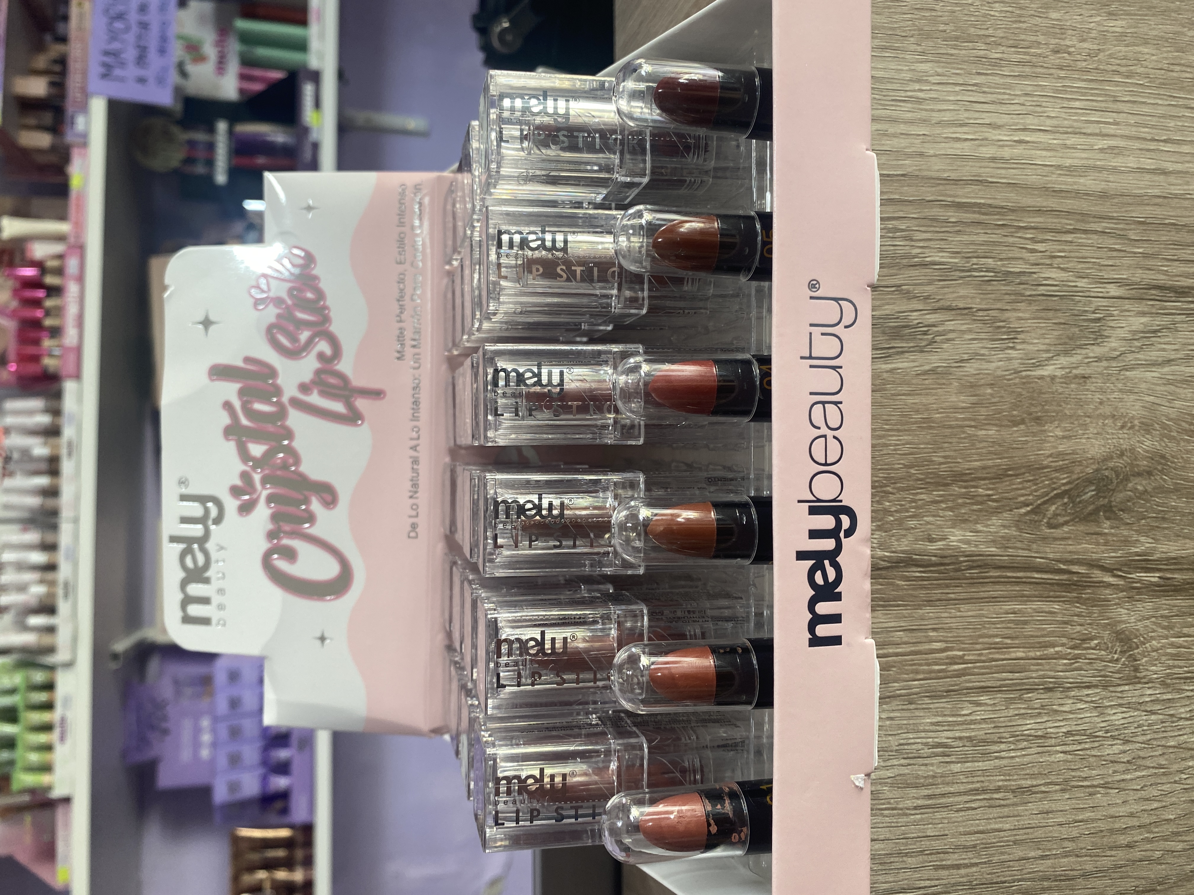 Labial en barra Crystal Mely