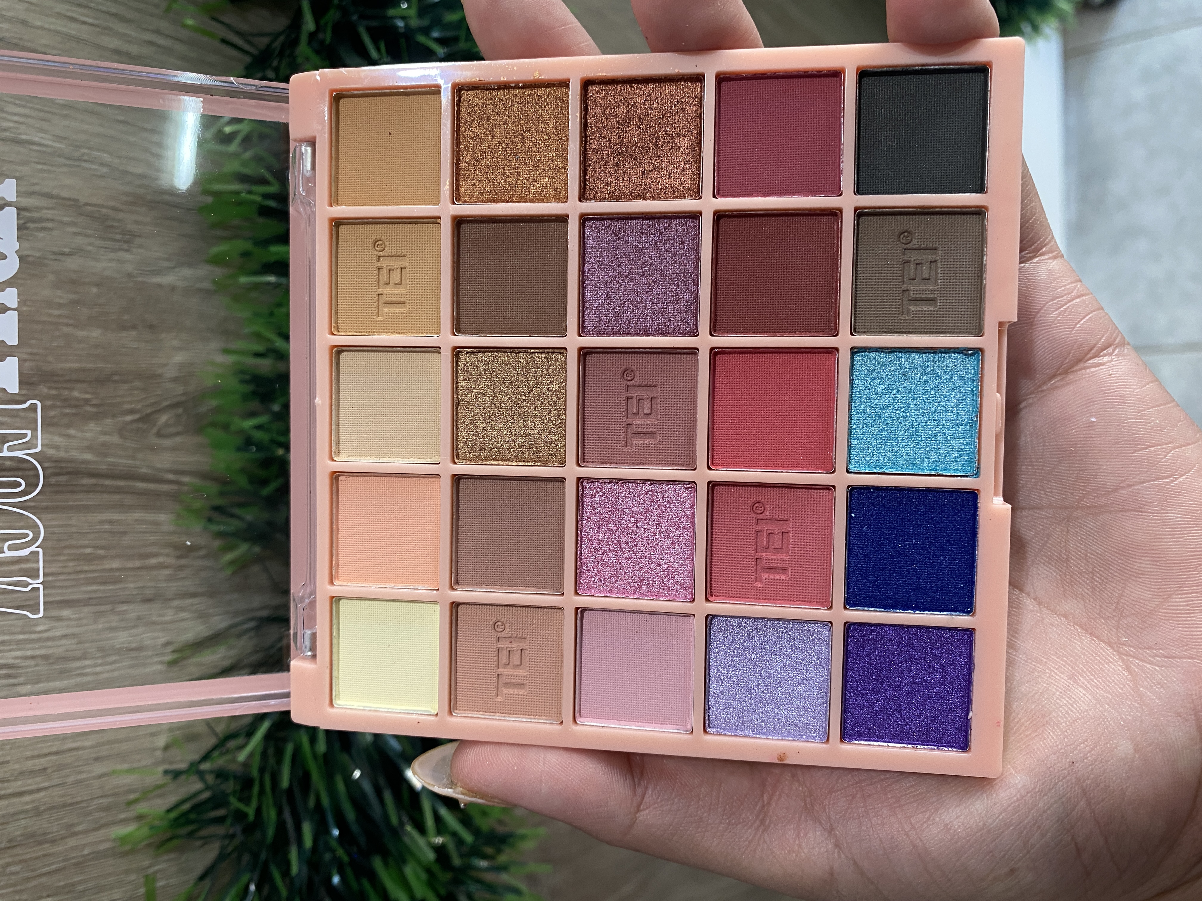Paleta de sombras 15 tonos Tei