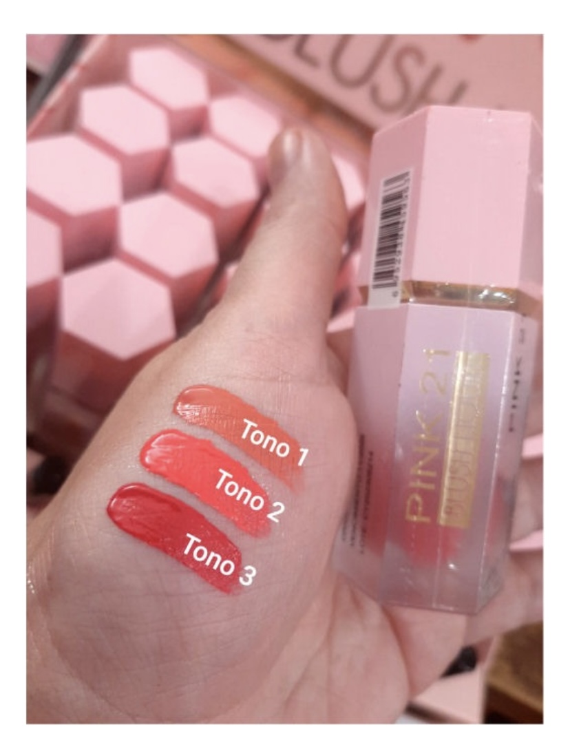 Rubor líquido Pink 21 💖
