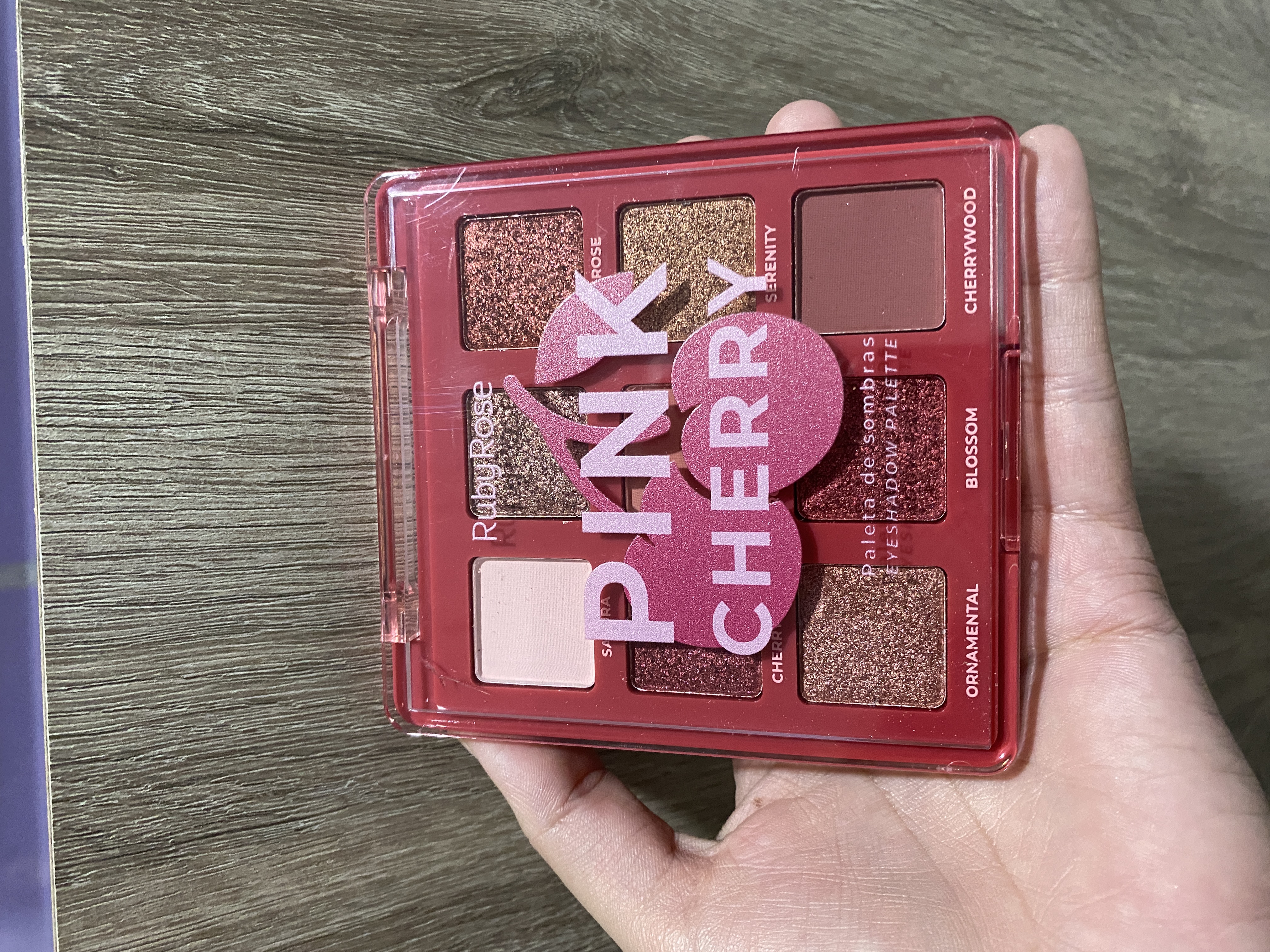 Paleta de Sombras Pink Cherry Ruby Rose 🍒