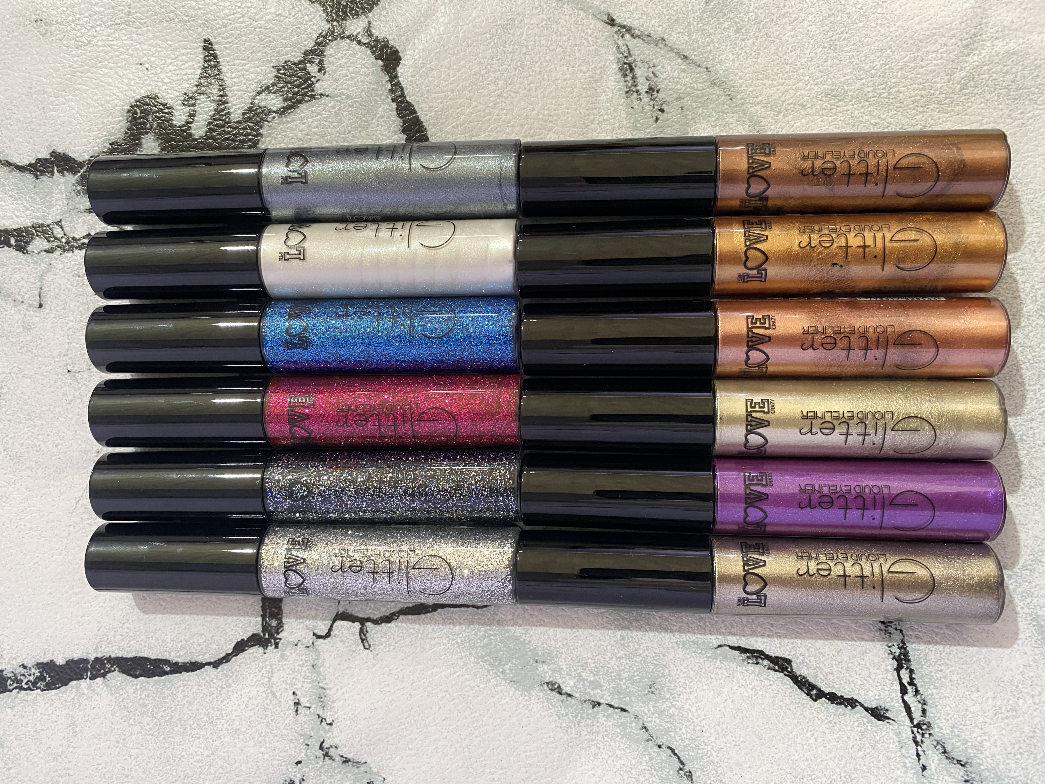 Delineador líquido glitter Love Tejar