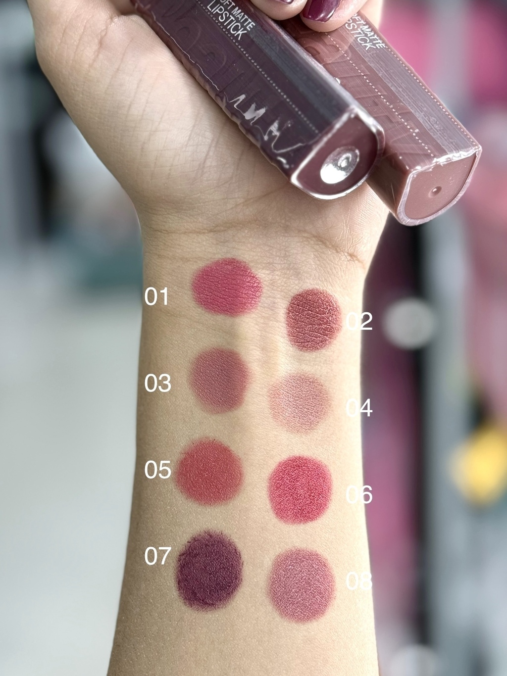 Labial en barra soft matte Pink 21
